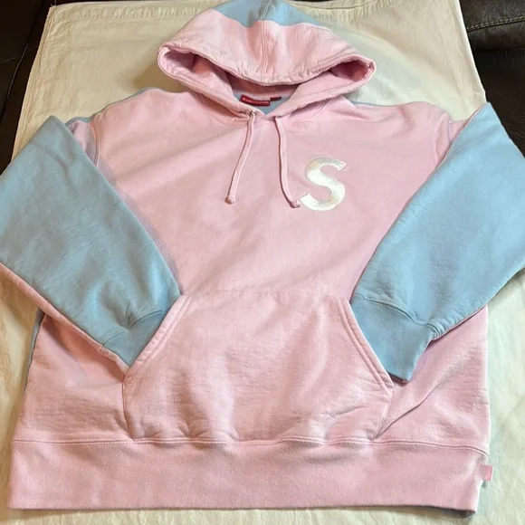 Supreme | Shirts | Supreme S Logo Split Hooded Sweatshirt